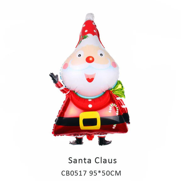 Santa Claus Foil Balloon MOQ 50pcs
