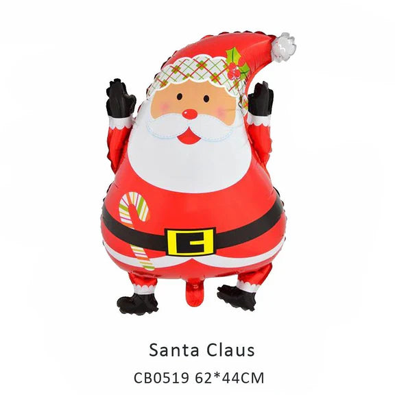 Santa Claus Foil Balloon MOQ 50pcs