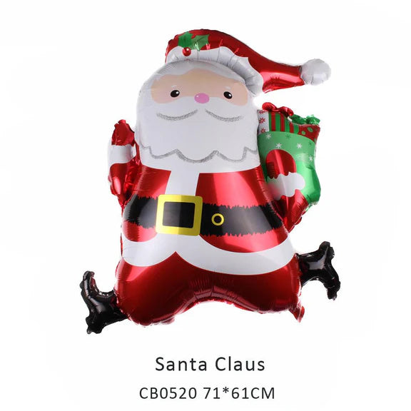 Santa Claus Foil Balloon MOQ 50pcs