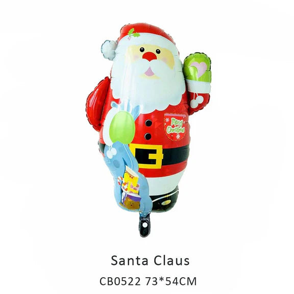 Santa Claus Foil Balloon MOQ 50pcs