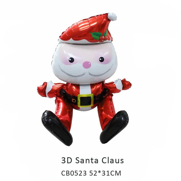 Santa Claus Foil Balloon MOQ 50pcs