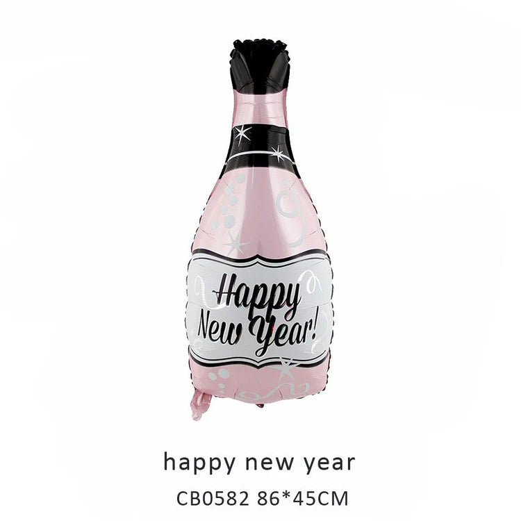 Happy New Year Foil Balloon MOQ 50pcs