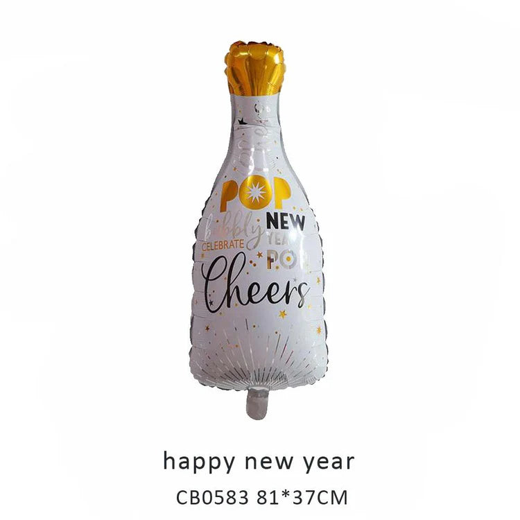 Happy New Year Foil Balloon MOQ 50pcs