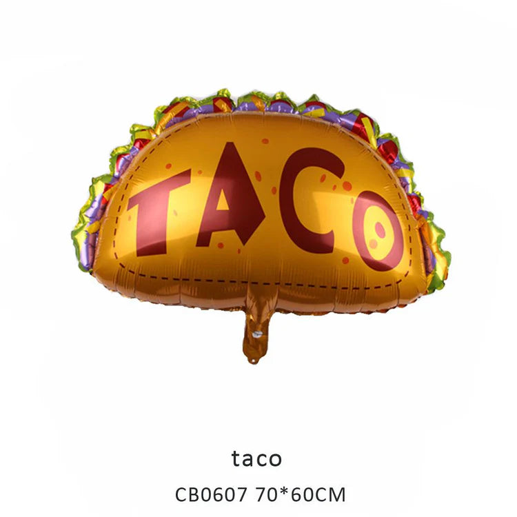 Fast Food Foil Balloon MOQ 50pcs