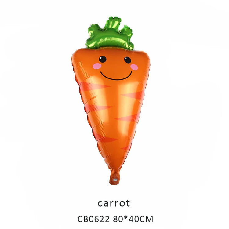 Vegetable Foil Balloon MOQ 50pcs