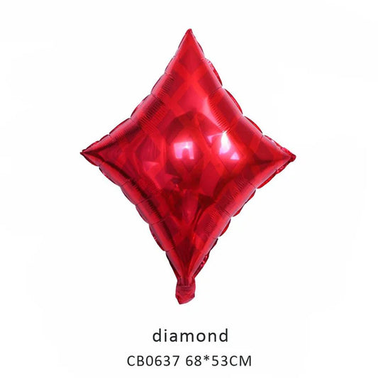 Poker Foil Balloon MOQ 50pcs