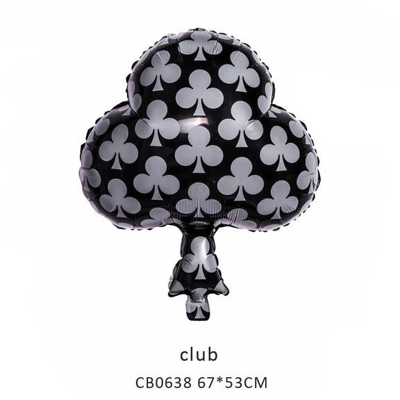 Poker Foil Balloon MOQ 50pcs