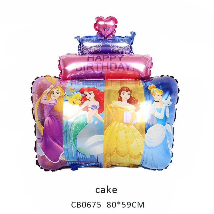 Happy Birthday Cake Foil Balloon MOQ 50pcs