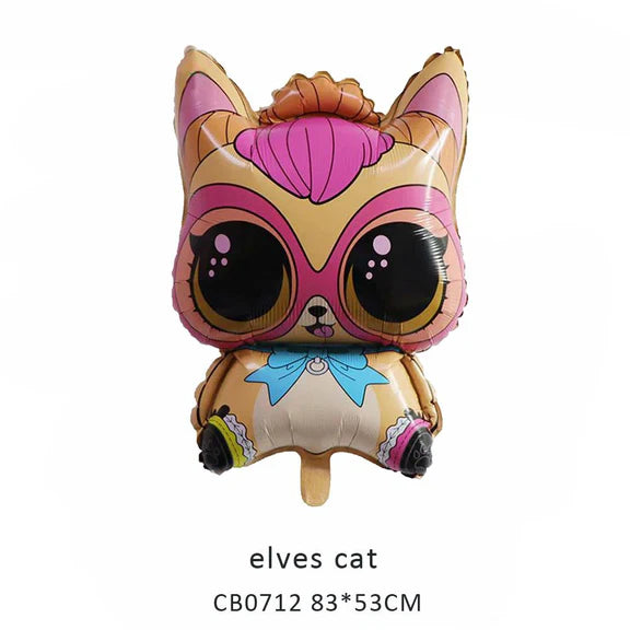 Elves Cat Foil Balloon MOQ 50pcs