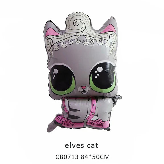 Elves Cat Foil Balloon MOQ 50pcs