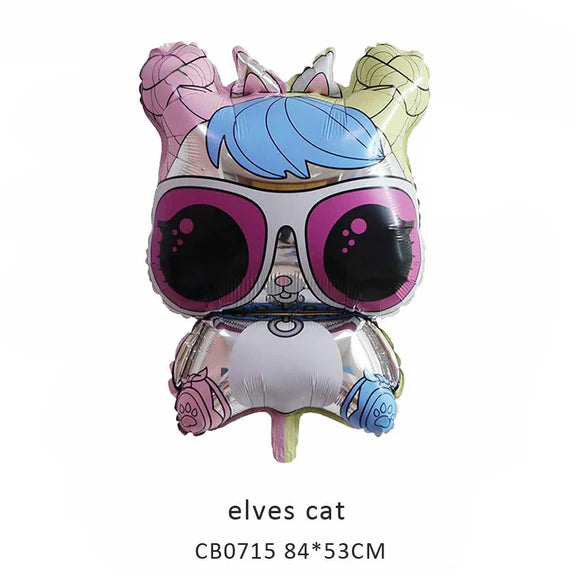Elves Cat Foil Balloon MOQ 50pcs