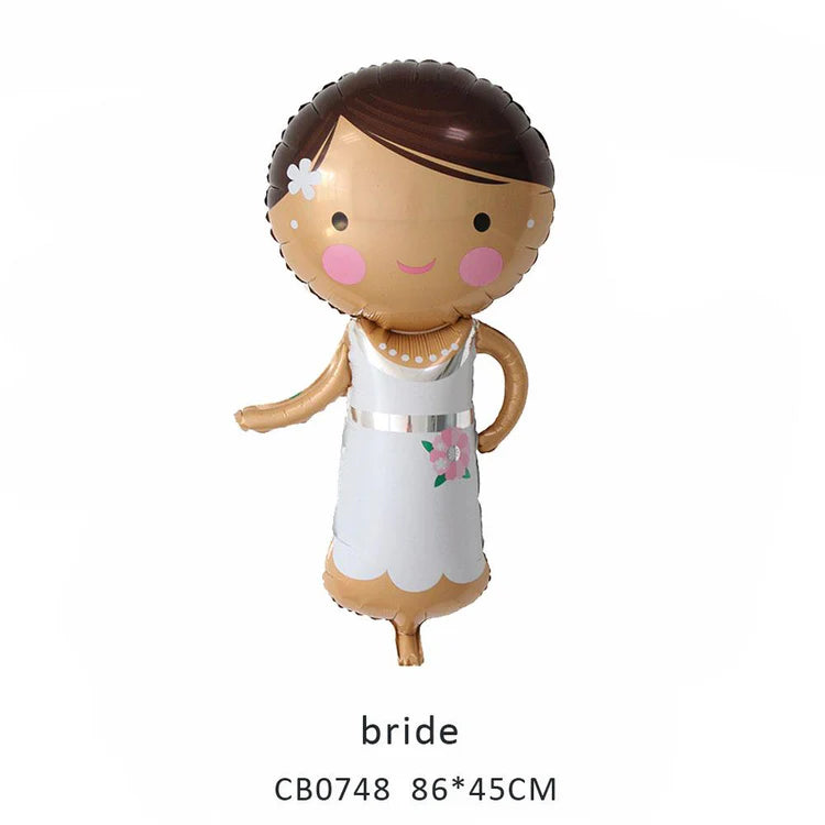 Bride Foil Balloon MOQ 50pcs