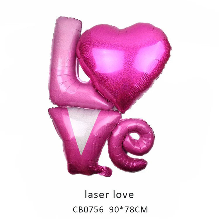 Love Letter Foil Balloon MOQ 50pcs
