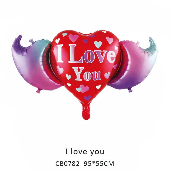 Kiss Foil Balloon MOQ 50pcs
