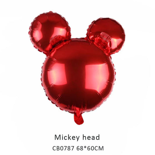 Mickey Minnie Head Foil Balloon MOQ 50pcs