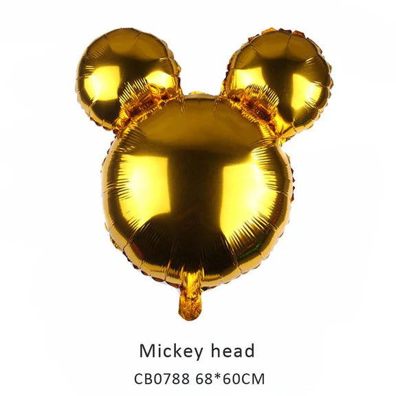 Mickey Minnie Head Foil Balloon MOQ 50pcs