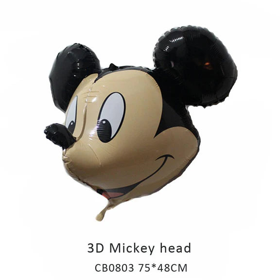 Mickey Minnie Head Foil Balloon MOQ 50pcs