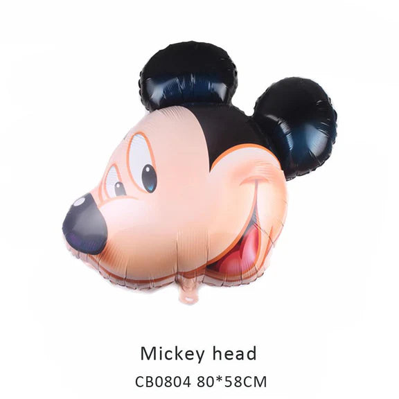 Mickey Minnie Head Foil Balloon MOQ 50pcs