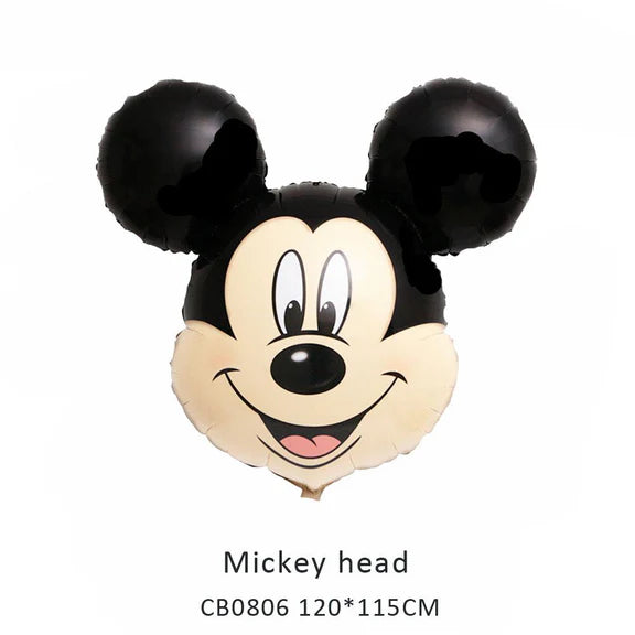 Mickey Minnie Head Foil Balloon MOQ 50pcs