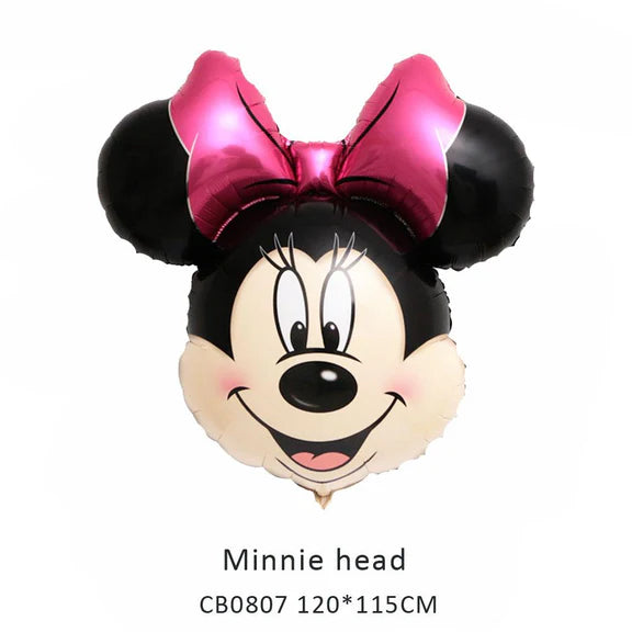 Mickey Minnie Head Foil Balloon MOQ 50pcs