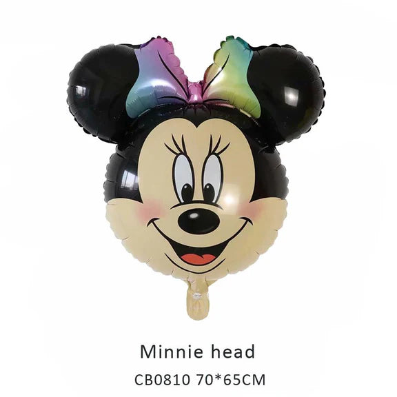 Mickey Minnie Head Foil Balloon MOQ 50pcs
