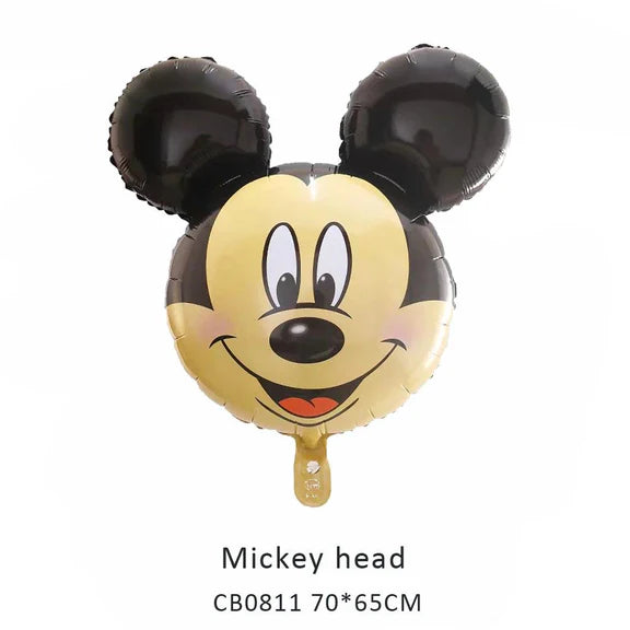 Mickey Minnie Head Foil Balloon MOQ 50pcs