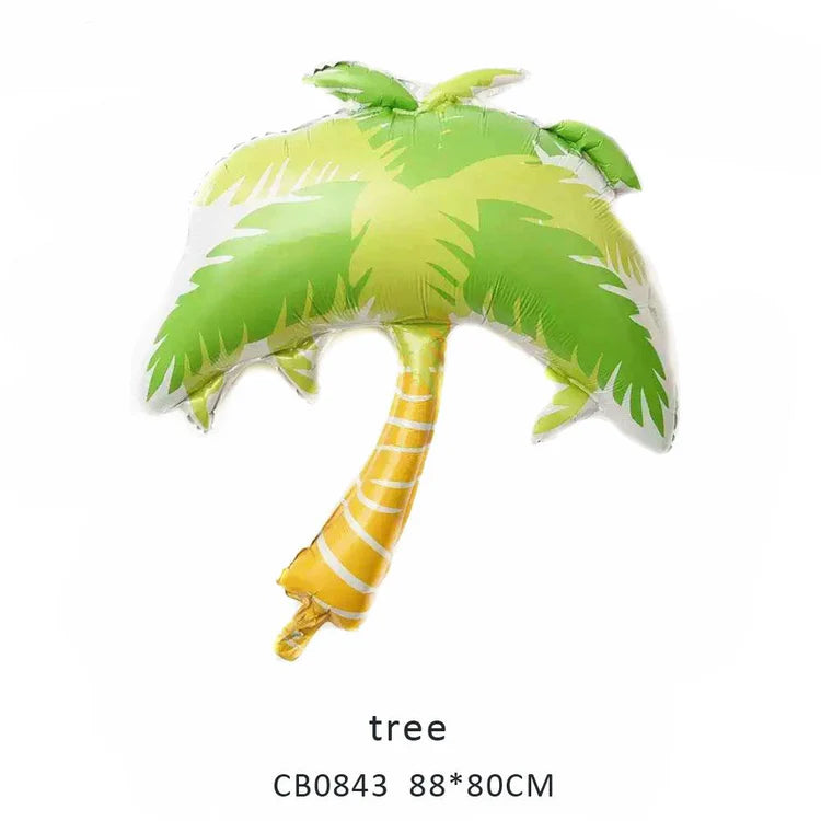 Coconut Tree Foil Balloon MOQ 50pcs
