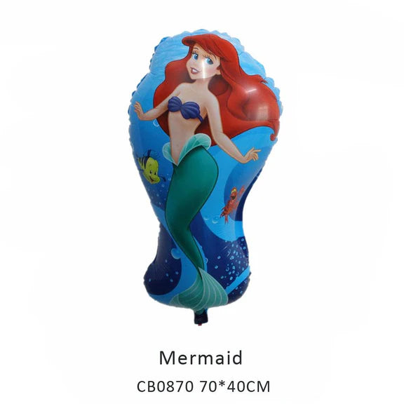 Mermaid Foil Balloon MOQ 50pcs