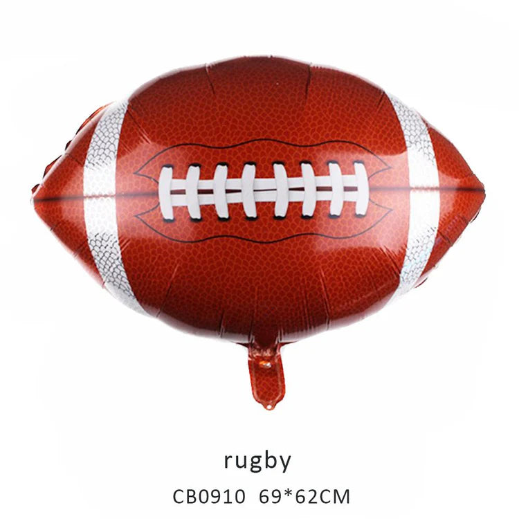 Rugby Foil Balloon MOQ 50pcs