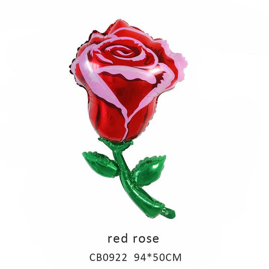 Rose Foil Balloon MOQ 50pcs