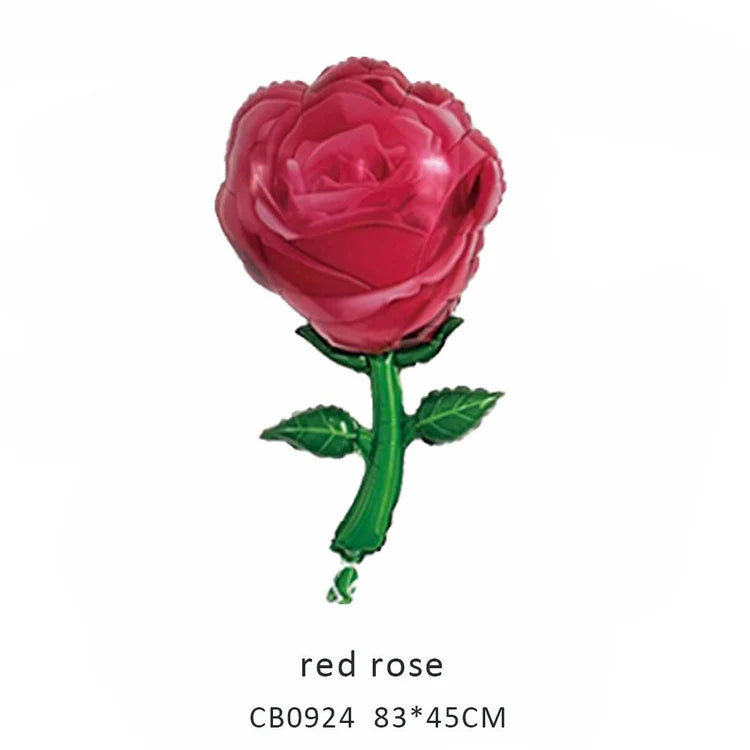 Rose Foil Balloon MOQ 50pcs