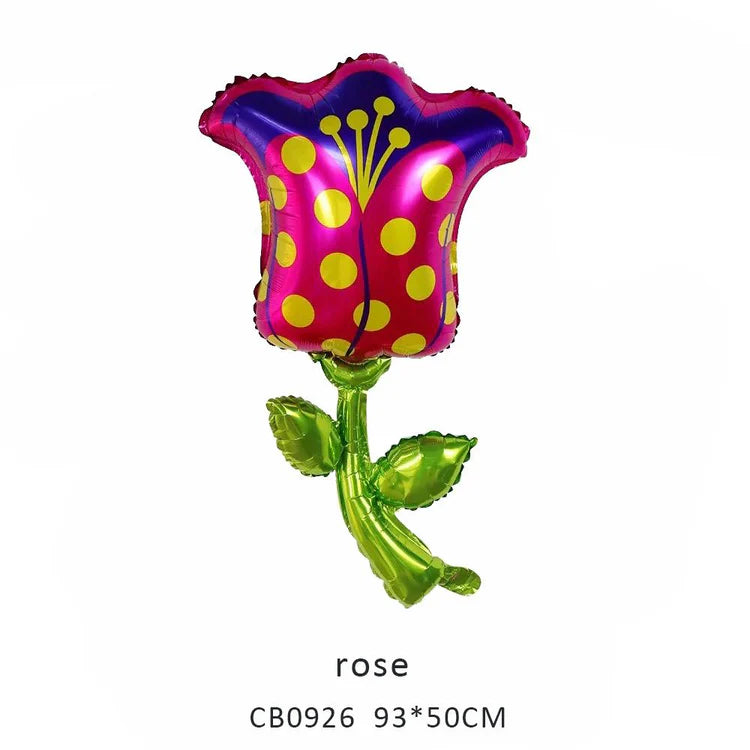 Rose Foil Balloon MOQ 50pcs
