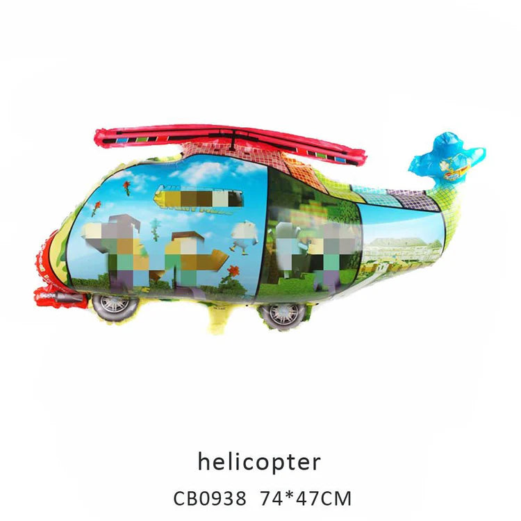 3D Planes Foil Balloon MOQ 50 pcs Batch 1