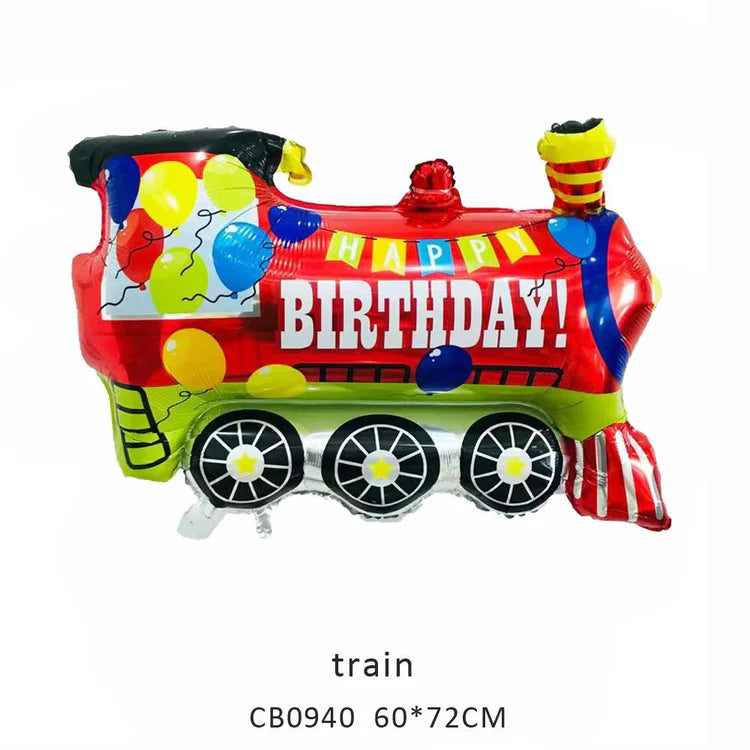 3D Trains Foil Balloon MOQ 50 pcs Batch 1