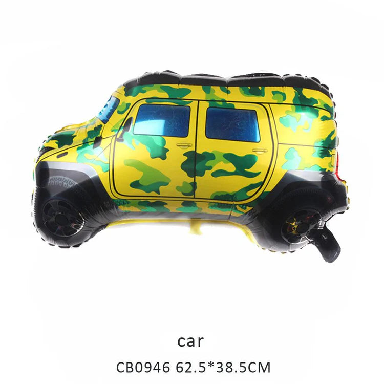 3D Vehicles Foil Balloon MOQ 50 pcs Batch 5