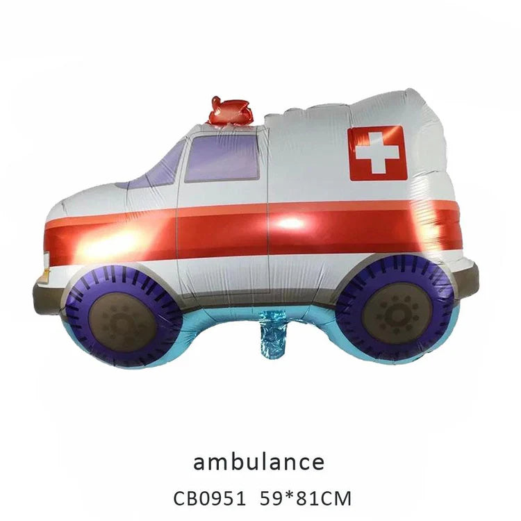 3D Vehicles Foil Balloon MOQ 50 pcs Batch 4