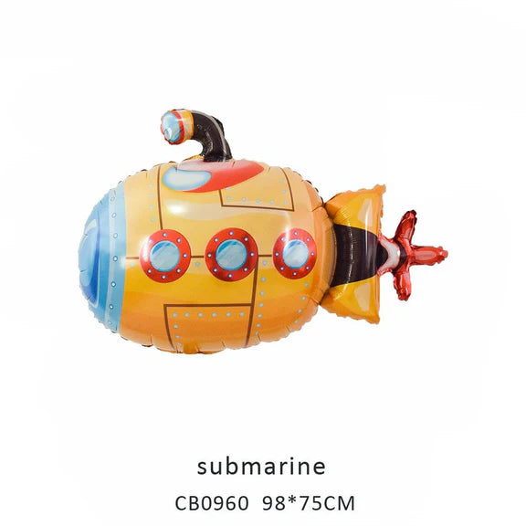 3D Ships Foil Balloon MOQ 50 pcs Batch 1