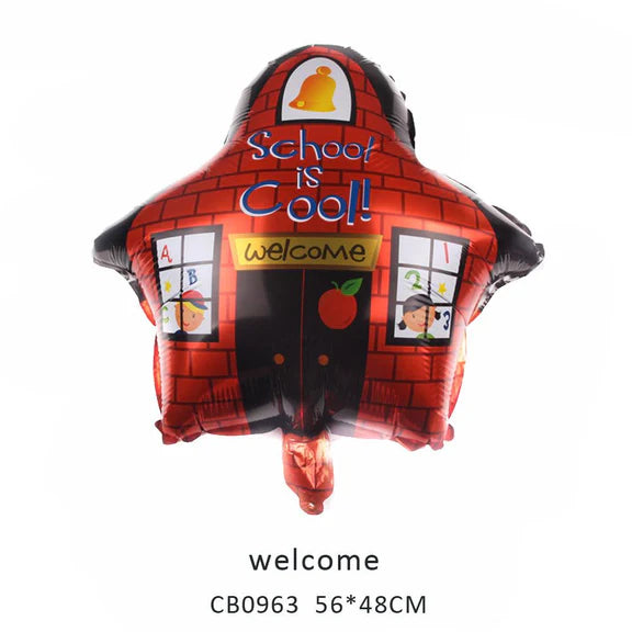 Welcome Home/to School Foil Balloon MOQ 50pcs