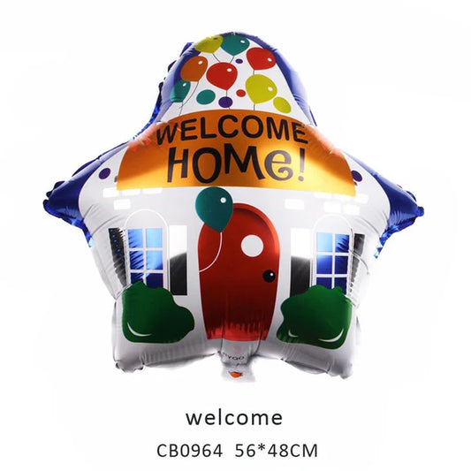 Welcome Home/to School Foil Balloon MOQ 50pcs