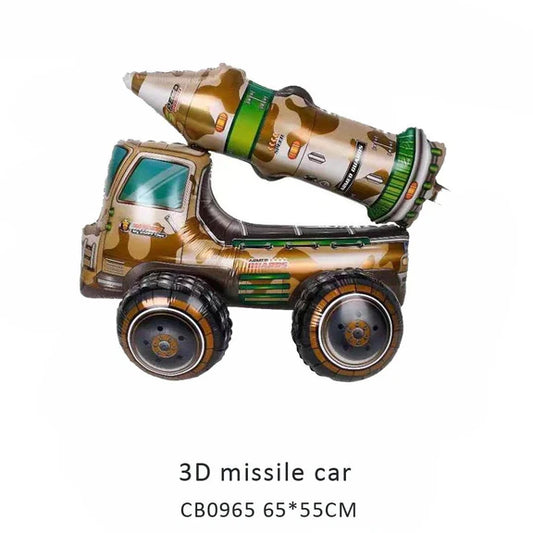 3D Vehicles Foil Balloon MOQ 50 pcs Batch 1