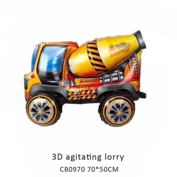 3D Vehicles Foil Balloon MOQ 50 pcs Batch 1