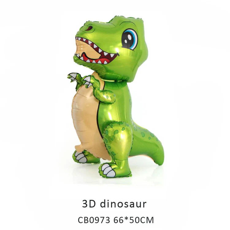 3D Dinosaur Foil Balloon MOQ 50pcs