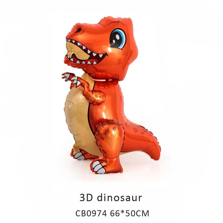 3D Dinosaur Foil Balloon MOQ 50pcs