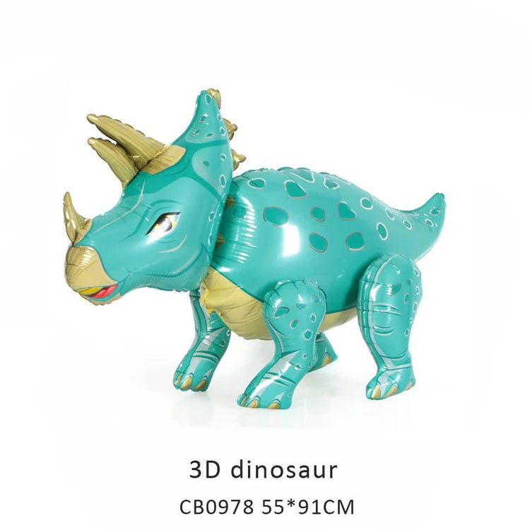 3D Dinosaur Foil Balloon MOQ 50pcs