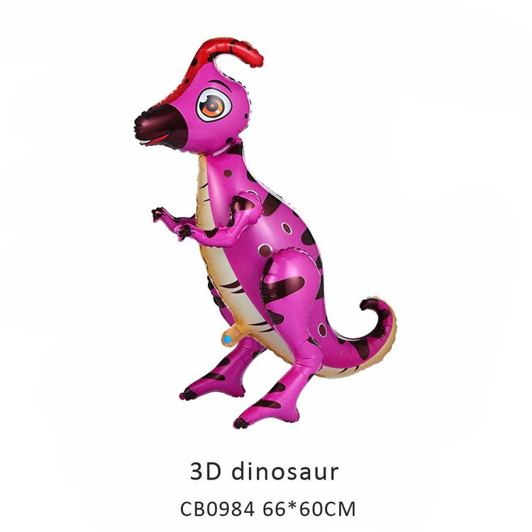3D Dinosaur Foil Balloon MOQ 50pcs