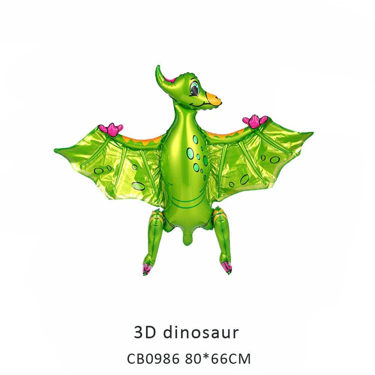 3D Dinosaur Foil Balloon MOQ 50pcs