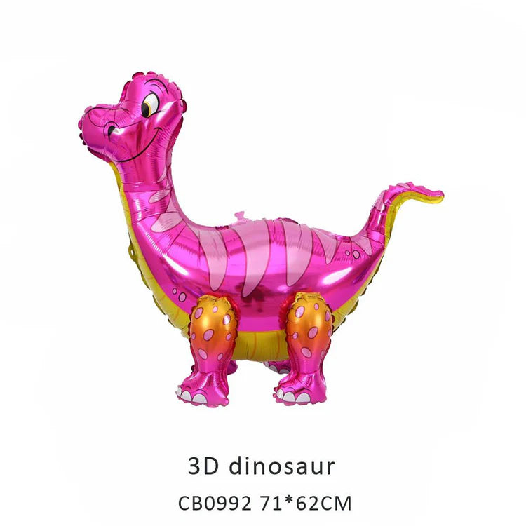 3D Dinosaur Foil Balloon MOQ 50pcs