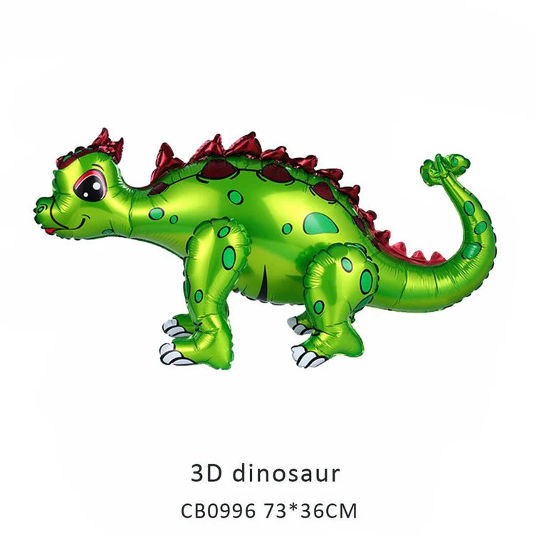 3D Dinosaur Foil Balloon MOQ 50pcs
