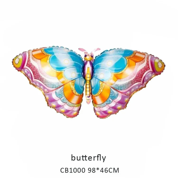 Laser Butterfly Foil Balloon MOQ 50pcs