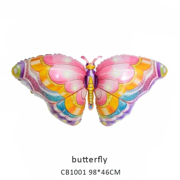 Laser Butterfly Foil Balloon MOQ 50pcs